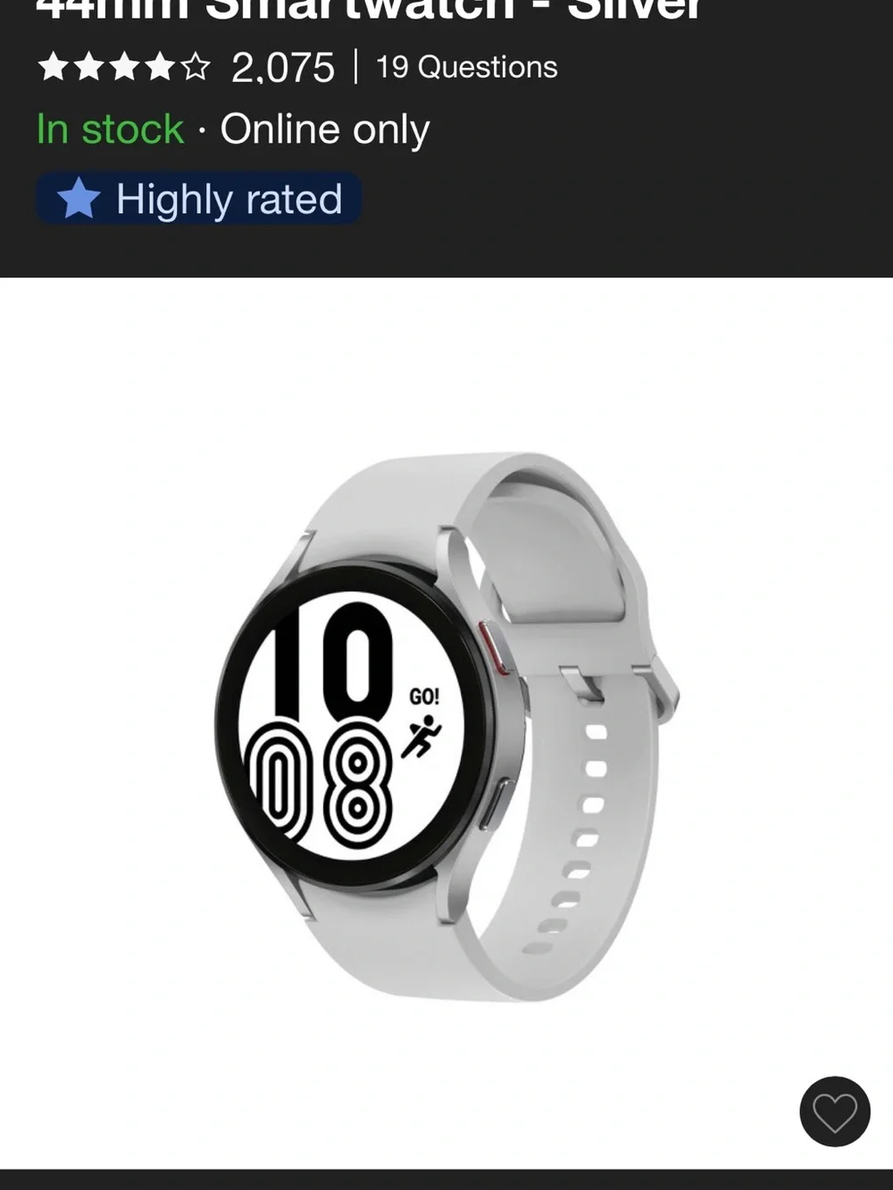 Samsung Galaxy Watch4 Classic Bluetooth/Wi-Fi/GPS – Excellent Condition